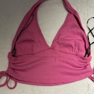 Pink forever 21 halter top